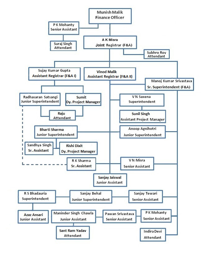 Designation Wise Organization Chart