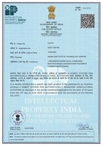 Patent Granted (January-2023)