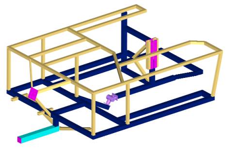 Rear Frame of Infothela