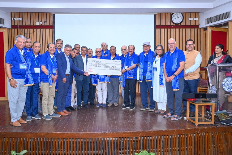 Class of 1980 Donates INR 4.2 Crore