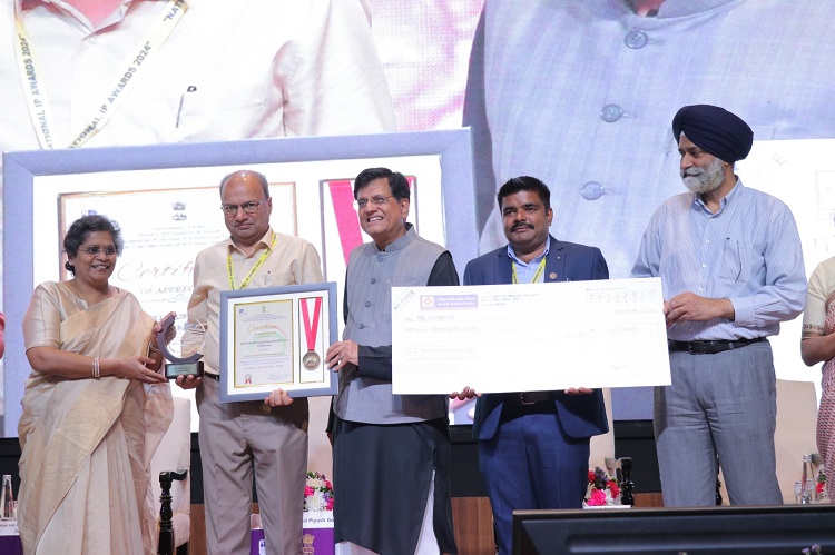 IIT-K wins national intellectual property award 2024