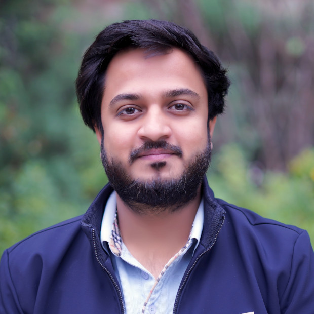 Portrait of Mr. Mohd Kaif Ansari, Junior Assistant