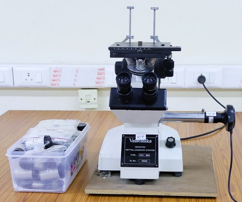 Inverted Mettalography Station