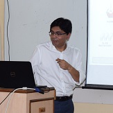 Dr. Joydeep Sengupta, ArcelorMittal Global R&D Hamilton (Canada), delivered a talk
