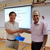 Professor SeonHyo Kim, from Postech Korea, visited MSE Department  - 24 July 2019