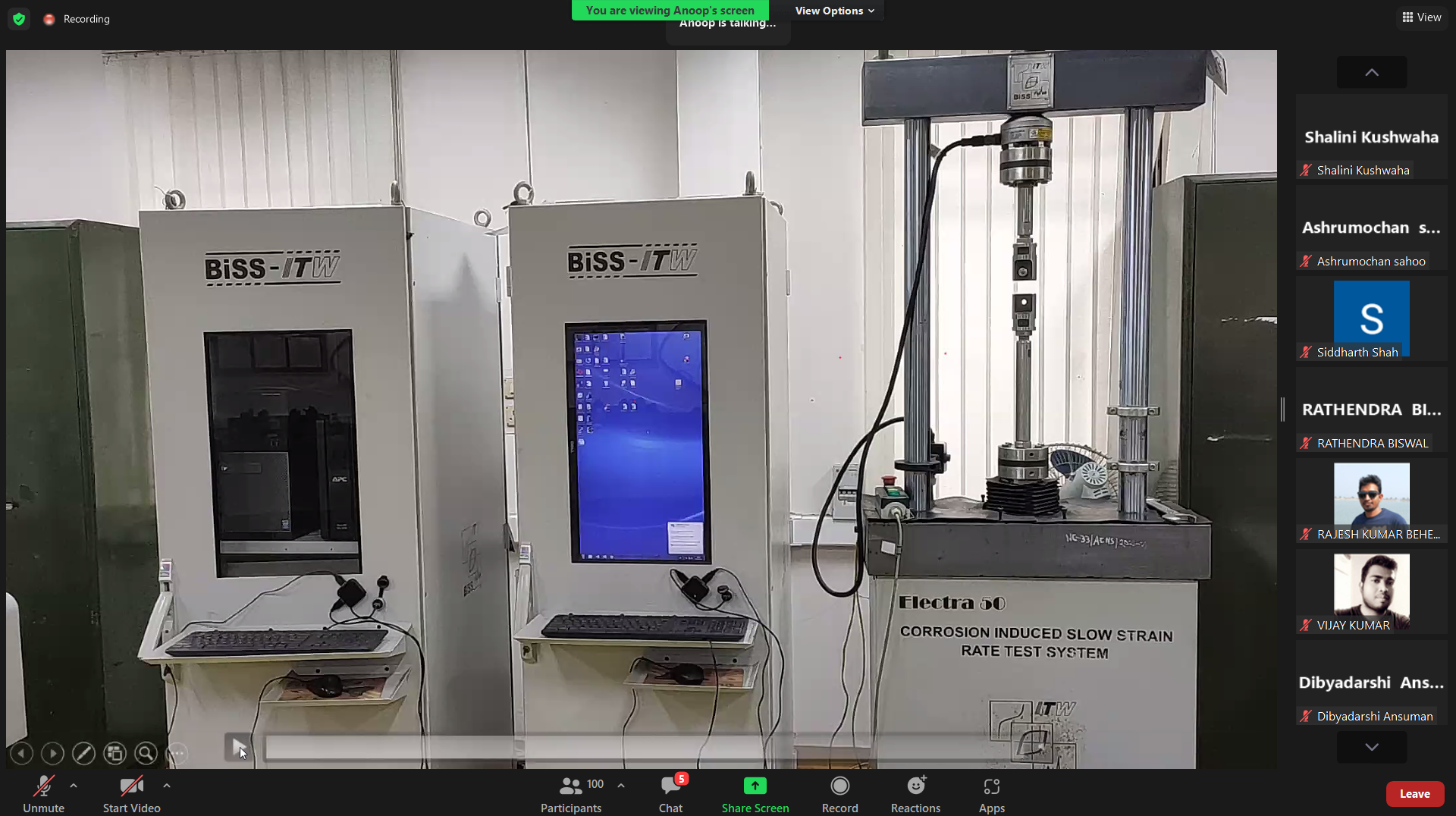 Outreach Event ACMS - Mechanical Testing 