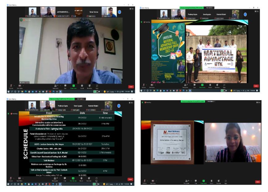 Unveiling of Fall Membership Drive 2021-2022