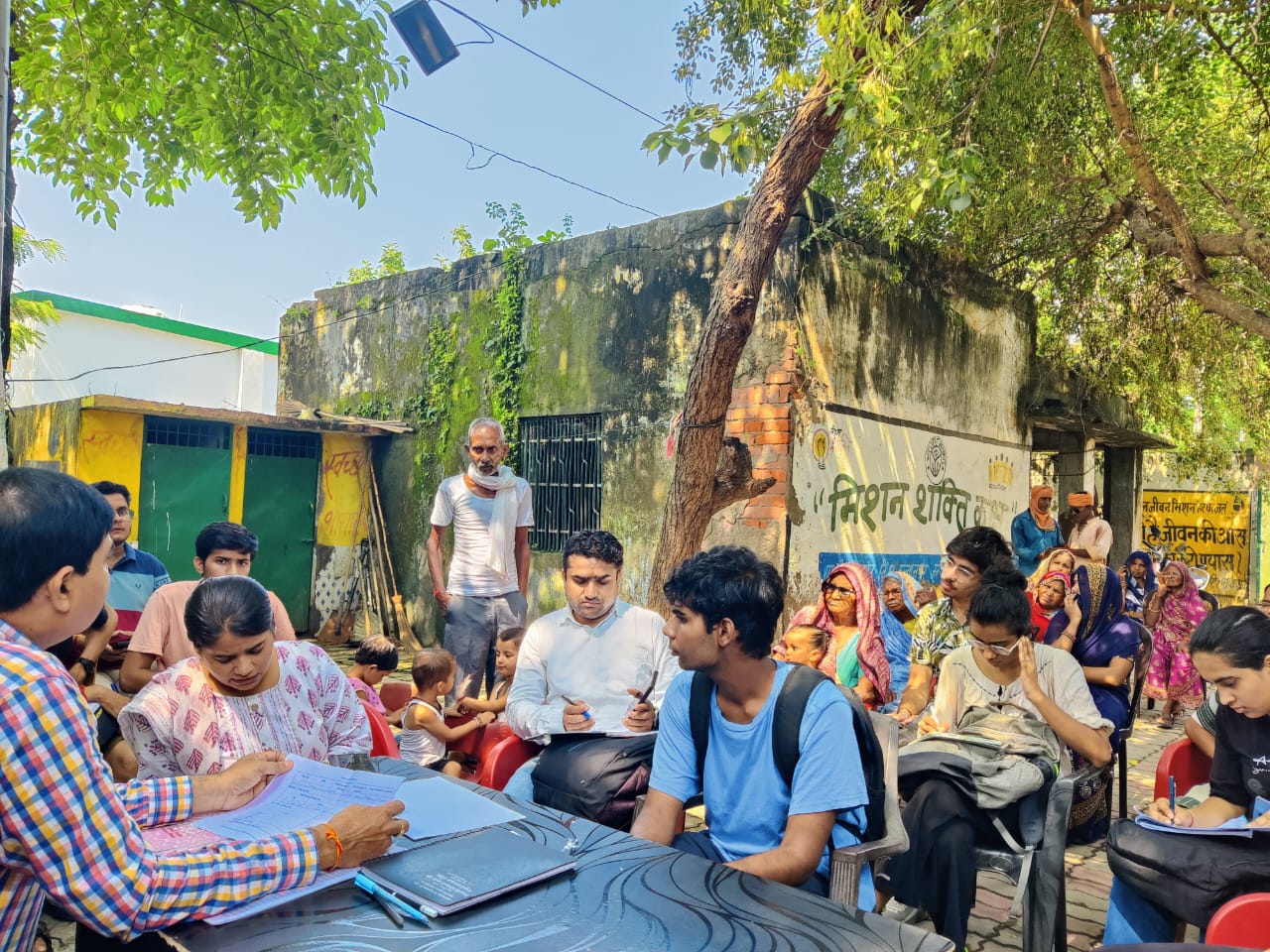 Gram Sabha discussion on village development