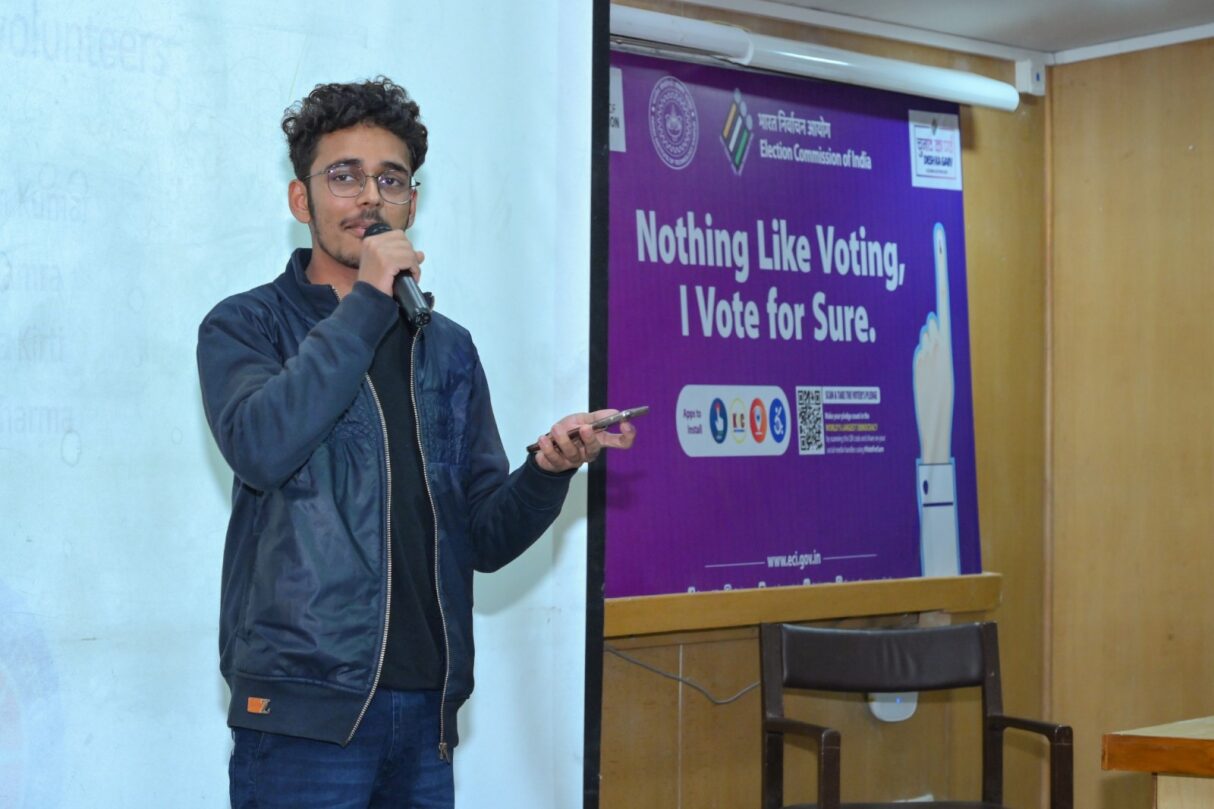 Voting awareness campaign #MeraPehlaVoteDeshKeLiye