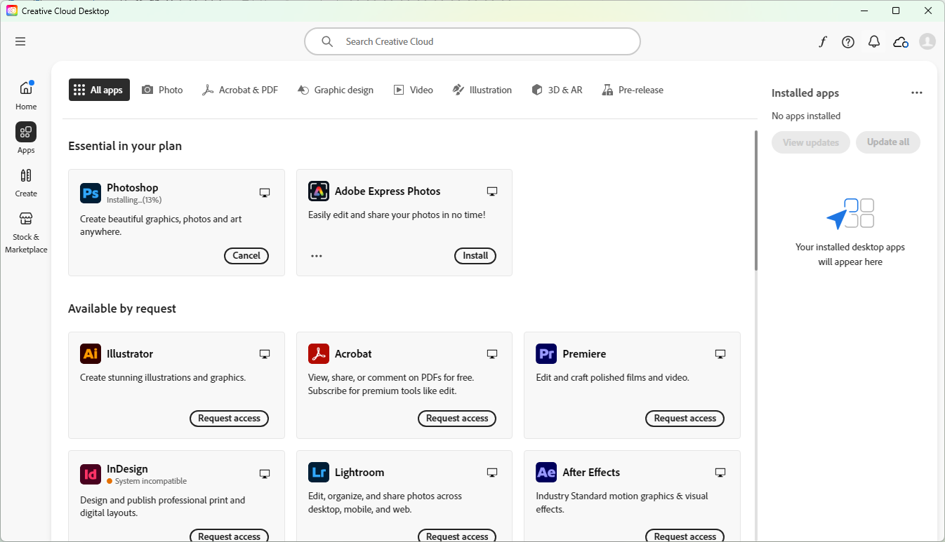 App Installation Progress