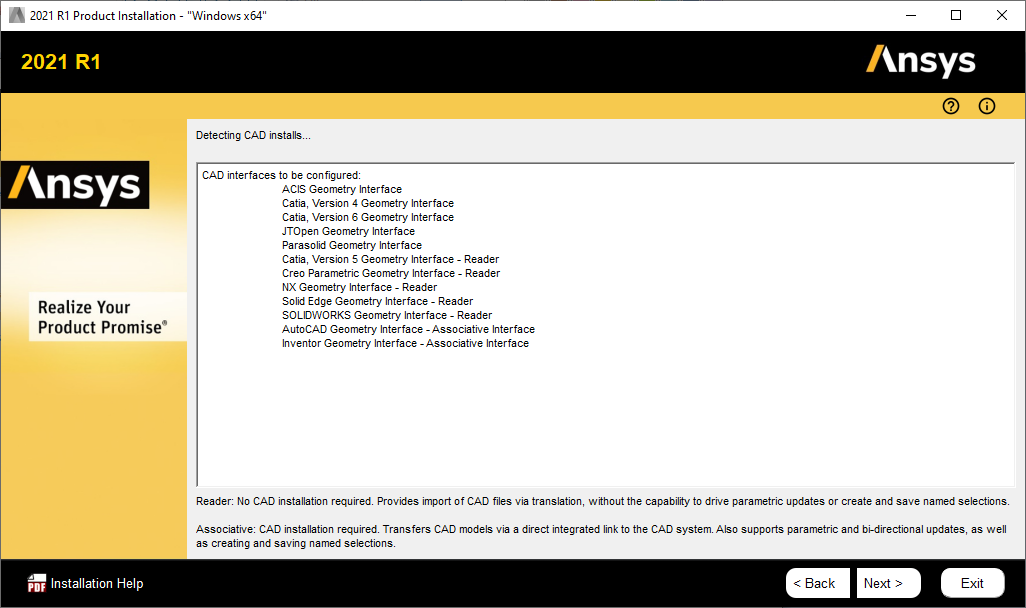 Installation Progress