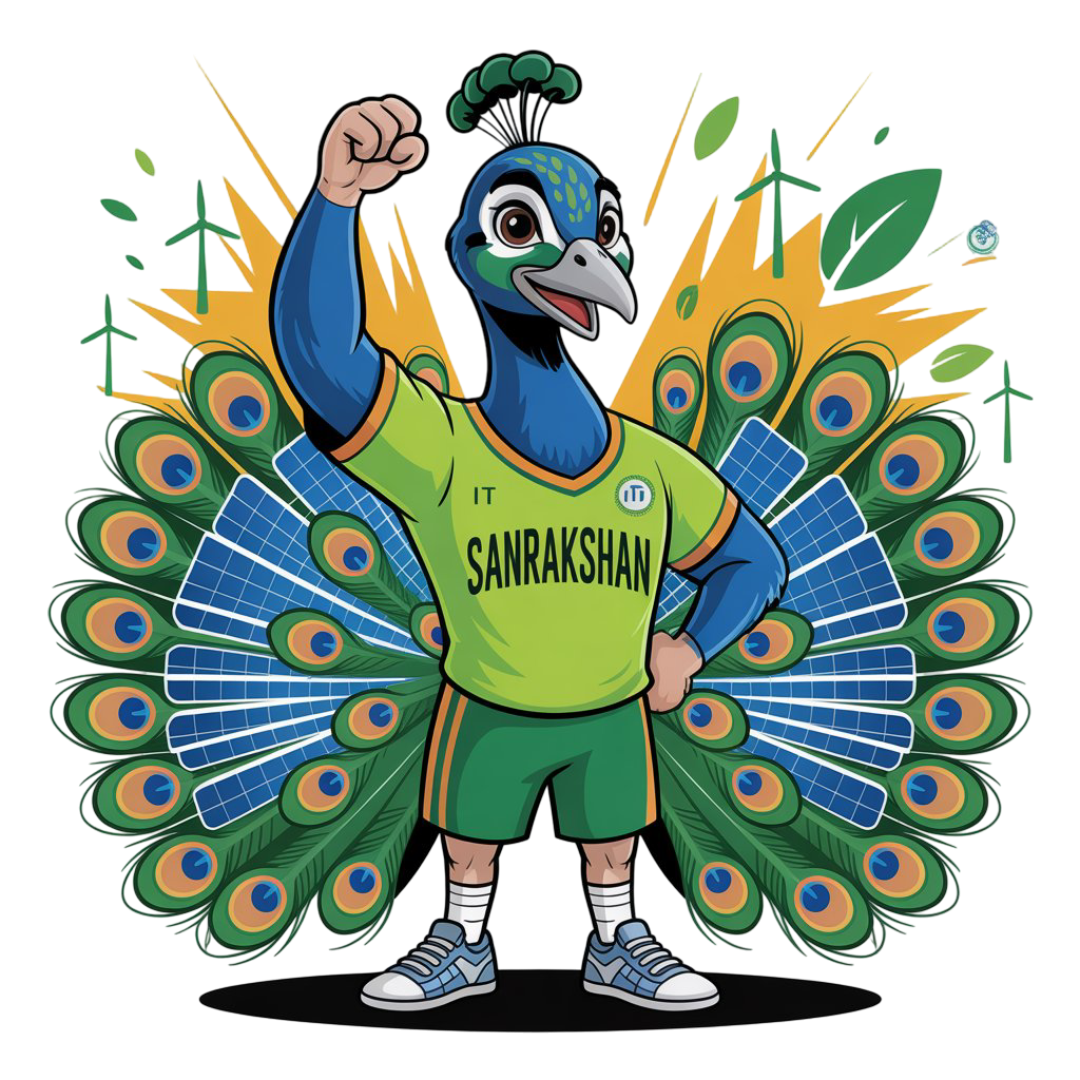 Mayur - Sanrakshan Society Mascot