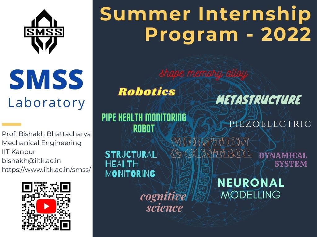 Result for Summer Internship Program 2022 SMSS Laboratory IIT Kanpur